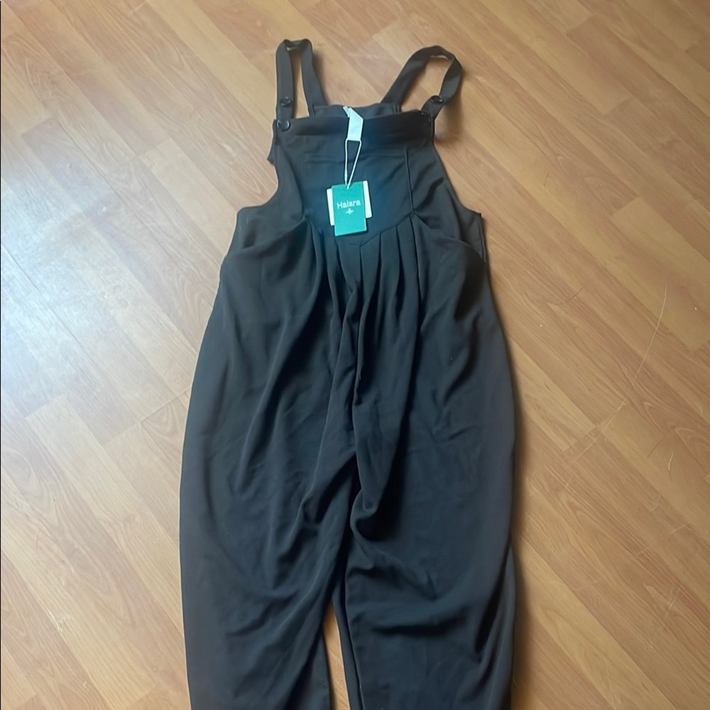 HALARA Dark Brown Overalls